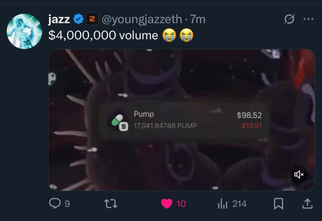 Pumpfun $98 USD Airdrop