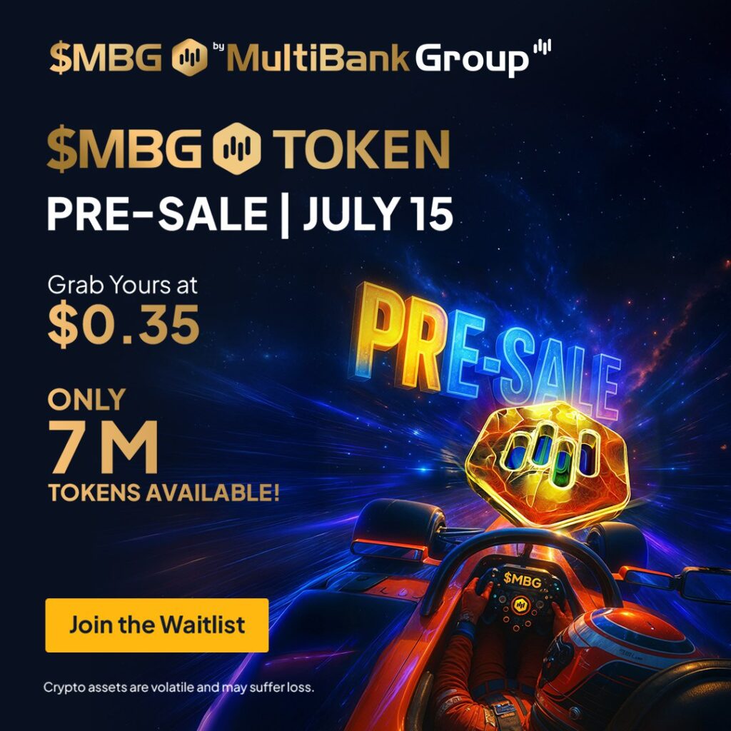 $MBG Token Presale in MultiBank IO App