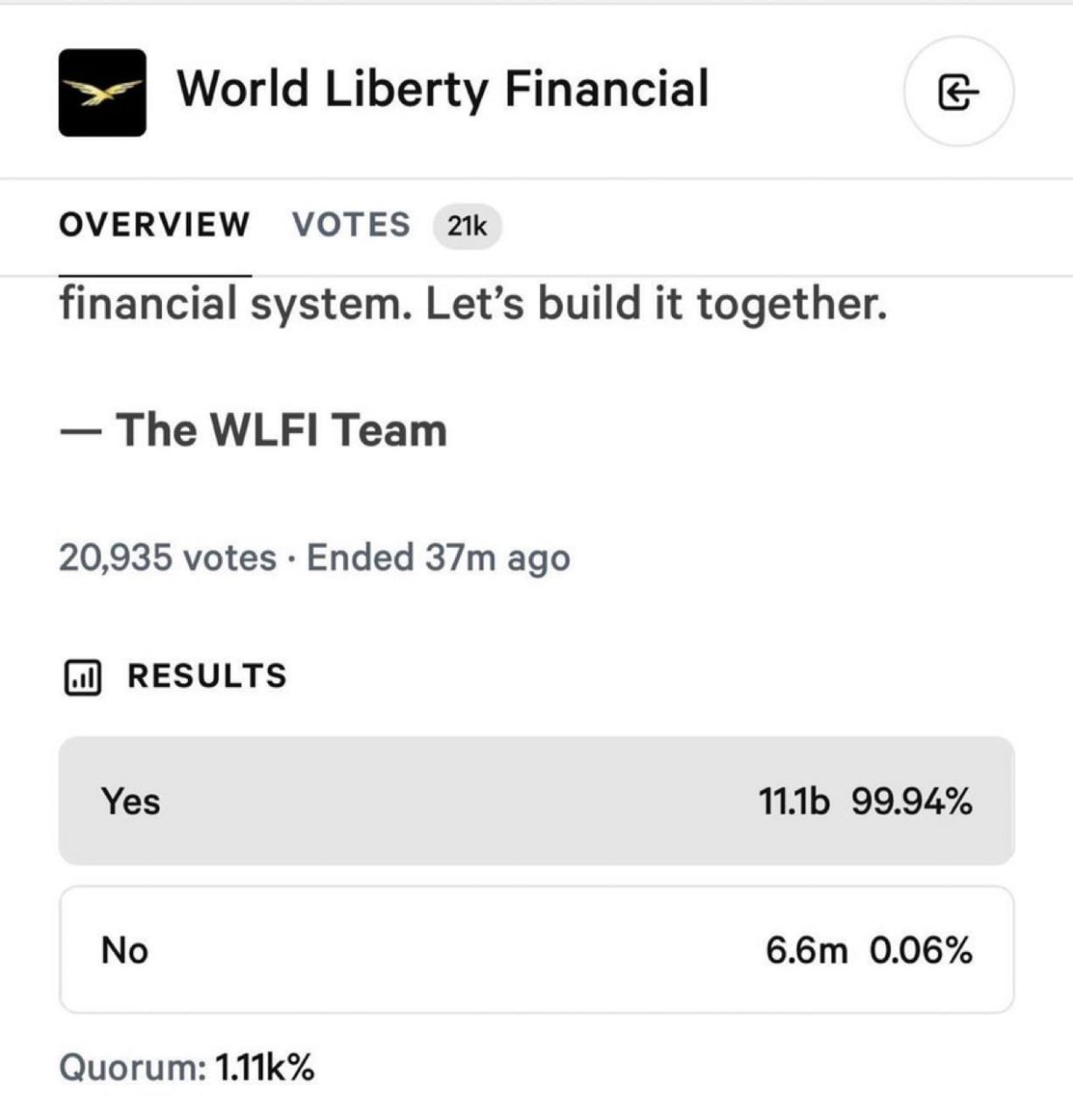 Trump-Linked Token $WLFI