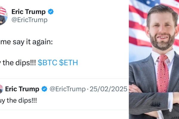 Eric Trump Bitcoin Ethereum