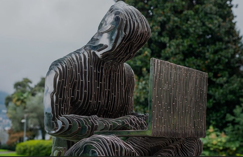 Statue of Satoshi Nakamoto