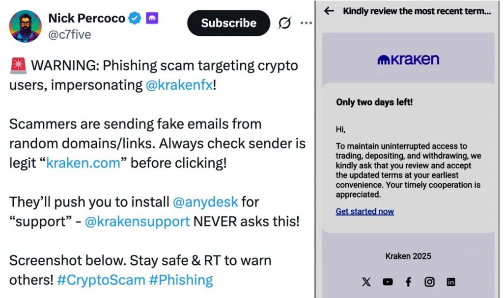 Phishing Scam Targeting Cryptocurrency Users