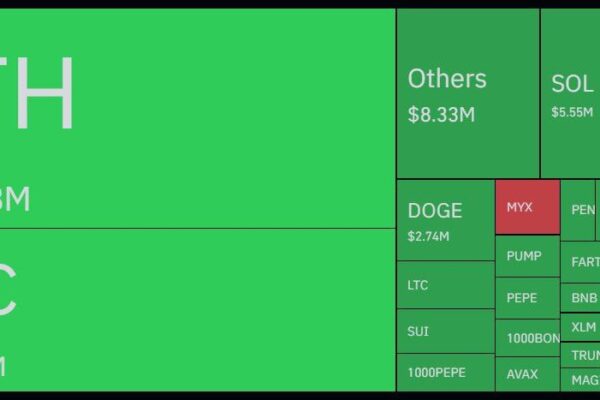 Crypto market liquidation