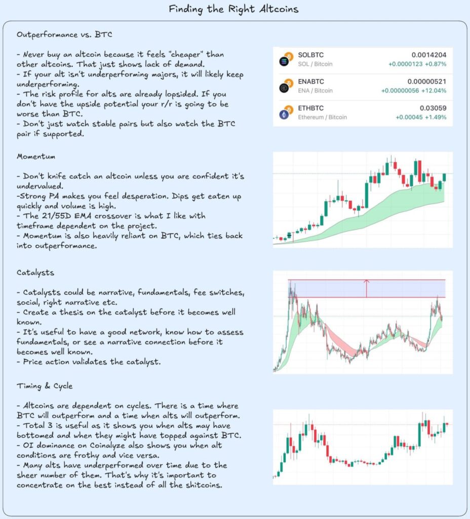 Altcoin Investment Principles