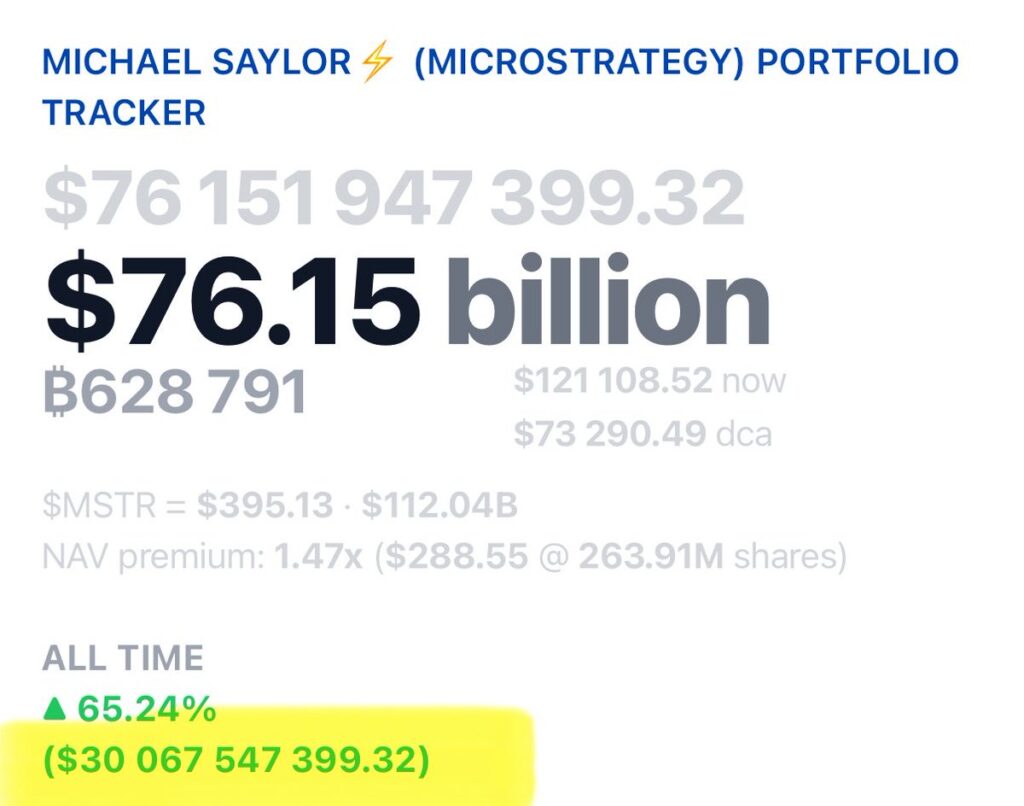 Michael Saylor's Company Bitcoin Investments